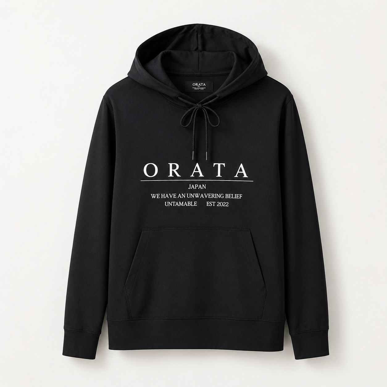 ORATA オラータ RUSH PULLOVER HOODIE / OR2-C-001 / ラッシュガードプルオーバーパーカー / ブラック 大人気