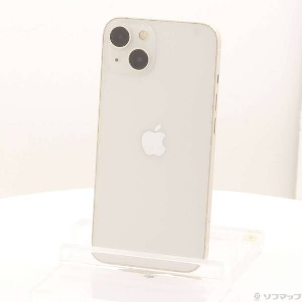 ソフマップ 〔中古品〕 iPhone13 128GB スターライト MLND3J／A SIMフリー【258】