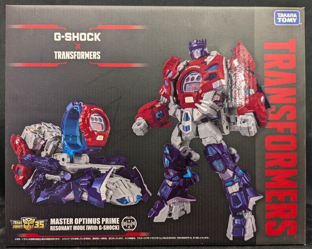 タカラトミー G-SHOCK×TRANSFORMERS マスターオプティマスプライムレゾナントモード(G-SHOCKセット)
