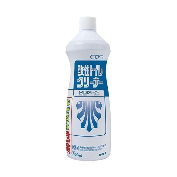 (まとめ)シーバイエス 酸性トイレクリーナー800ml 1本〔×10セット〕