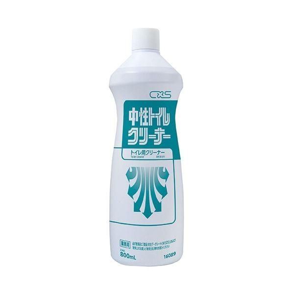 （まとめ）シーバイエス 中性トイレクリーナー800ml 1本〔×10セット〕