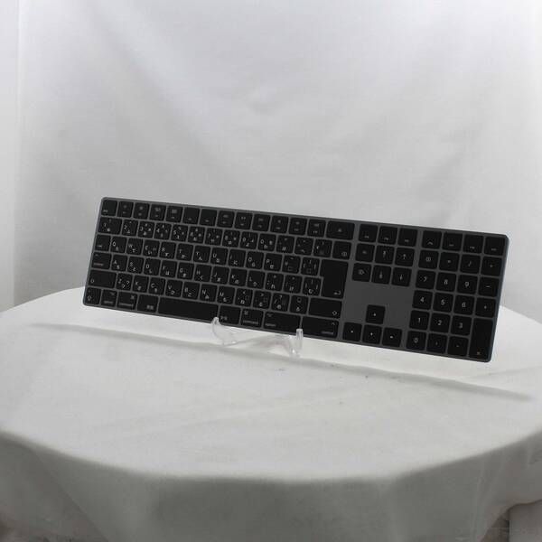 ソフマップ 〔中古品〕 Magic Keyboard (JIS／テンキー付き) スペースグレイ MRMH2J／A【377】