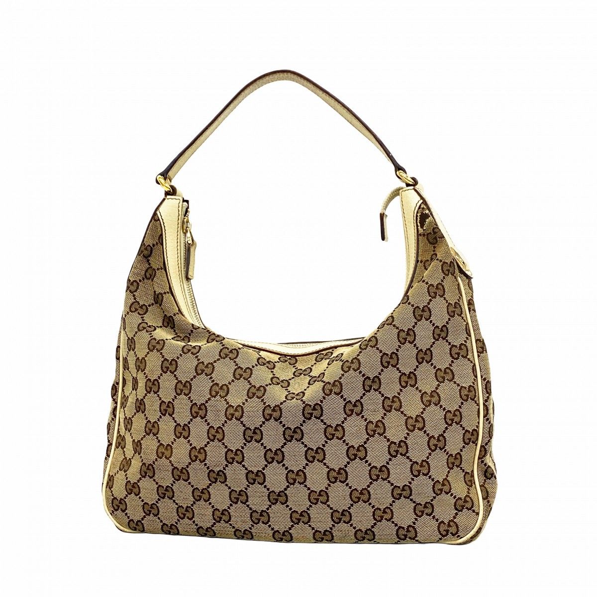 GUCCI GGキャンバス ゴールド 肩掛けバッグ GUCCI ショルダーバッグ GG