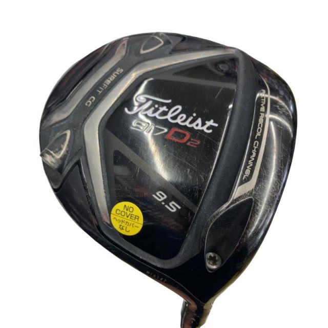 【中古】 タイトリスト 917 D2 9.5° ドライバー DR Diamana BF50 (フレックスS) メンズ 男性用 右利き 右用 Cランク ゴルフクラブ