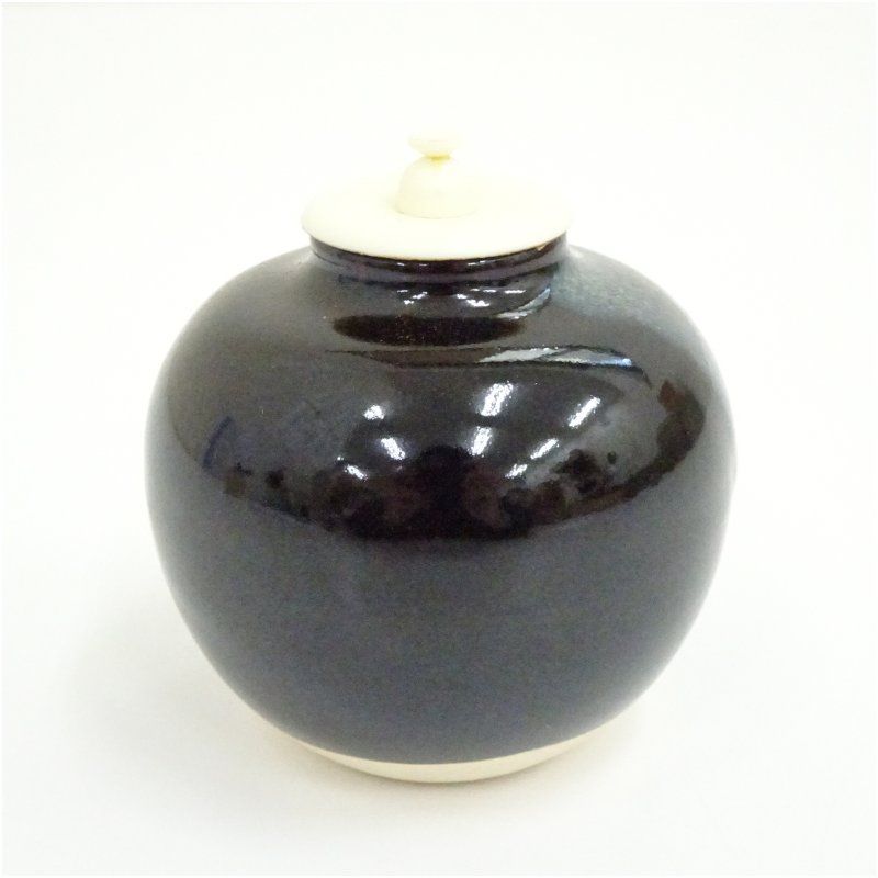 景山造 文琳茶入（仕覆付） 茶入れ 茶道 茶道具 おしゃれ 道具 濃茶