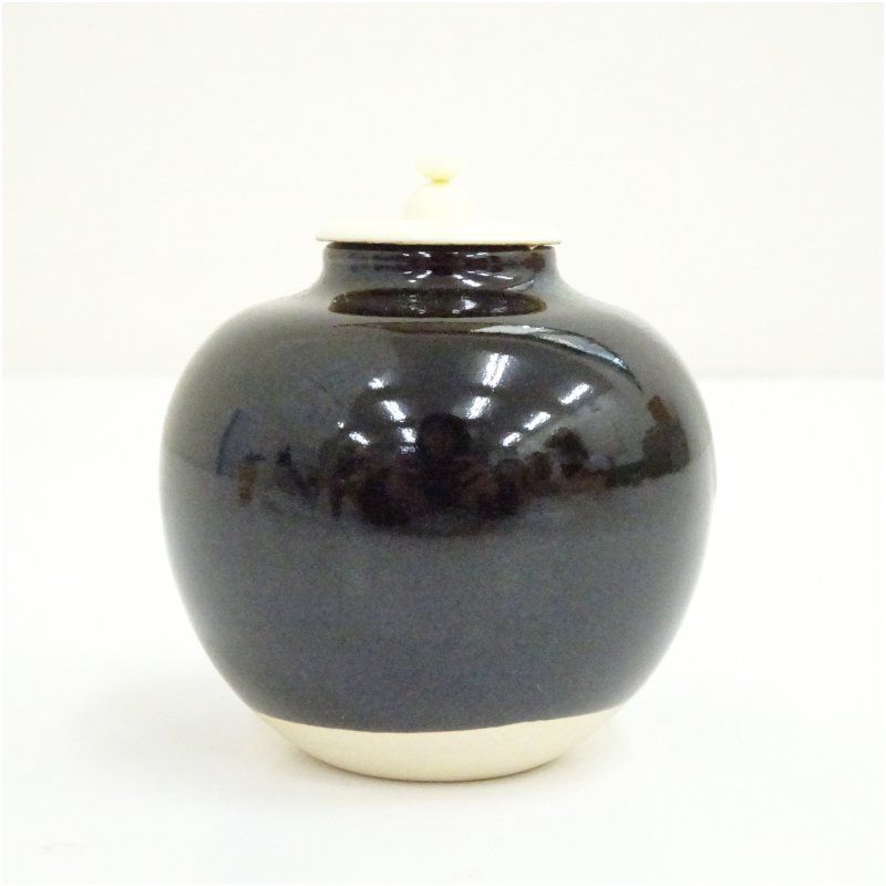 景山造 文琳茶入（仕覆付） 茶入れ 茶道 茶道具 おしゃれ 道具 濃茶