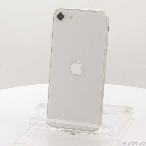 ソフマップ 〔中古品〕 iPhone SE 第3世代 64GB スターライト MMYD3J／A SIMフリー【262】