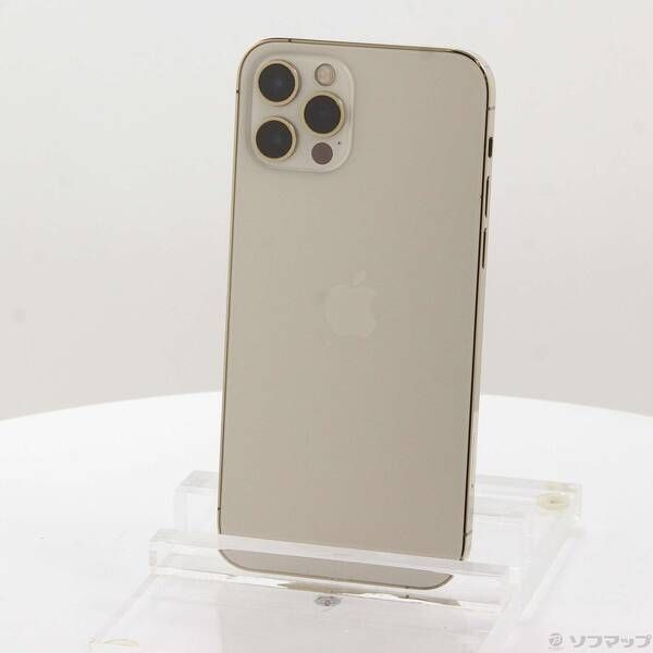 ソフマップ 〔中古品〕 iPhone12 Pro 128GB ゴールド MGM73J/A SIMフリー 〔ネットワーク利用制限▲〕【258】