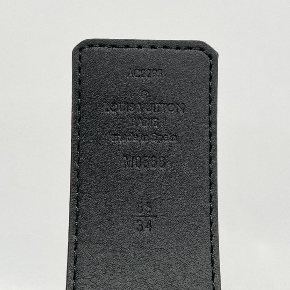 【6eb0872】ルイヴィトン ベルト モノグラム LVイニシャル40MMリバーシブル M0566V ブラウン ブラック【中古】メンズ 6eb0872】ルイヴィトン ベルト モノグラム LVイニシャル40MM