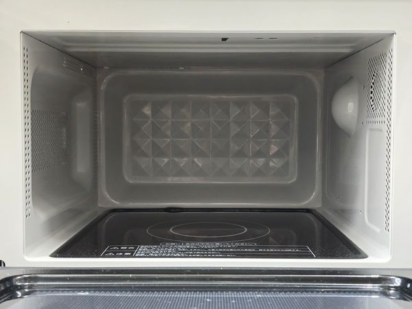 中古品】 ハイアール Haier 電子レンジ 18L 50/60Hz共用 縦開き 庫内 中古品】 ハイアール Haier 電子レンジ 18L 50/60Hz共用 縦開き 庫内