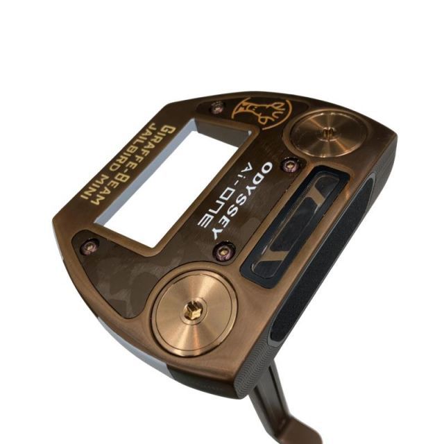 【中古】 オデッセイ Ai-ONE GIRAFFE-BEAM JAILBIRD MINI 33インチ パター PT STROKE LAB 90 スチール (フレックスその他) メンズ 男性用 右利き 右用 Bランク ゴルフクラブ
