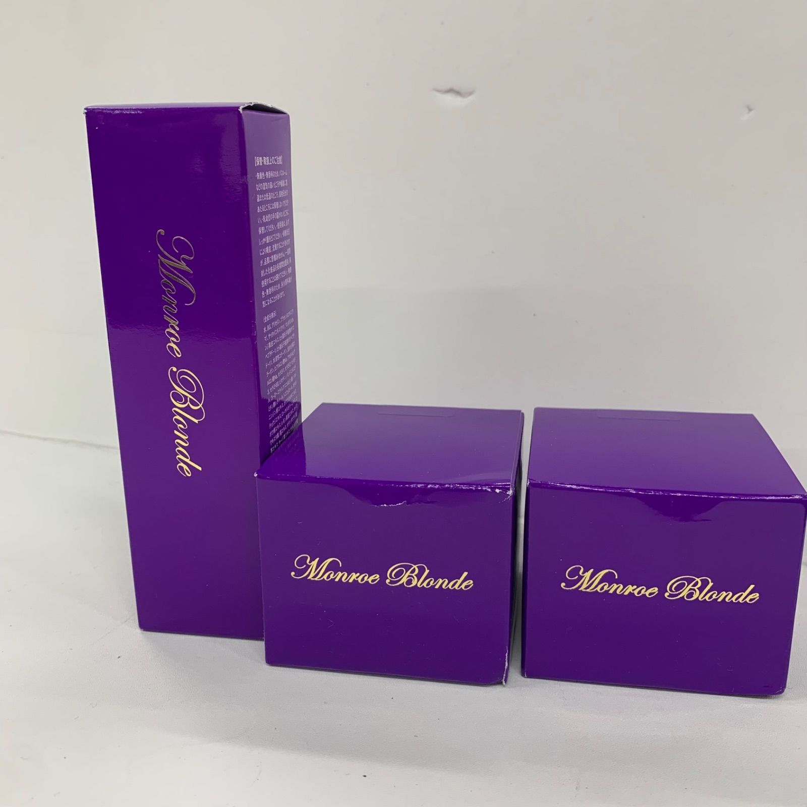 M4456 Monroe Blonde モンローブロンドRC(保湿クリーム) 50g×2・モンローブロンド RL (保湿ローション) 120ml 計3点セット