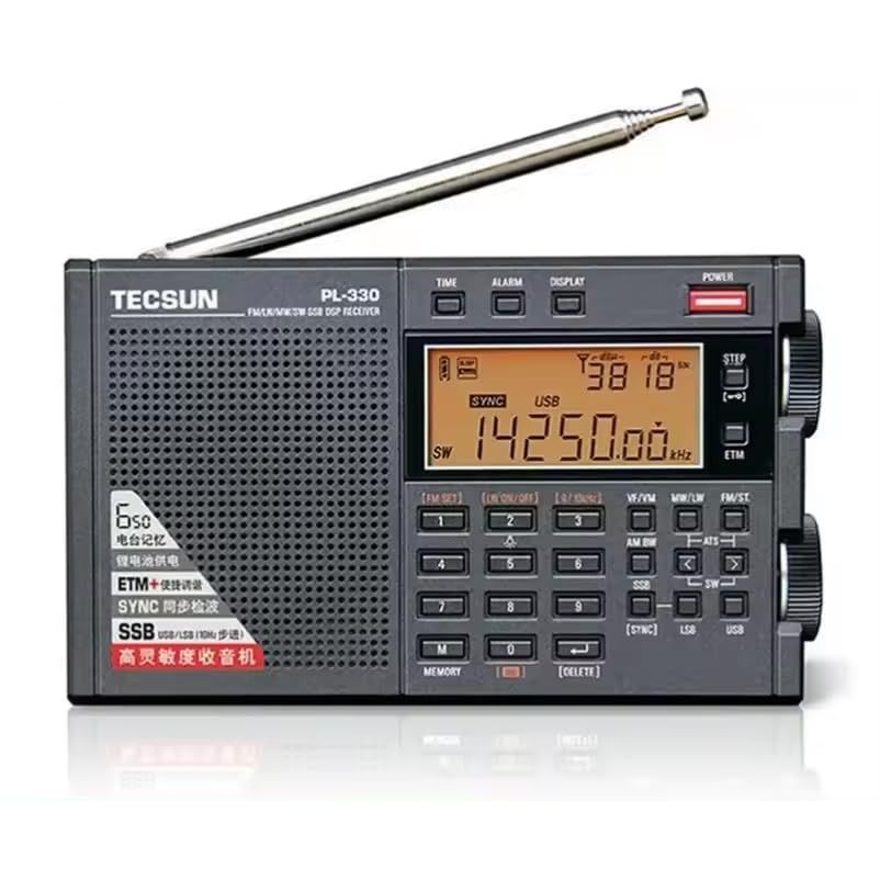 zmart PL-330 FM/MW/SW/LW SSB DSPフルバンドラジオ 多機能ポータブルラジオ受信機 高感度ラジオ PL330 フルバンドラジオ DSPチューナー FM受信 AM受信 SW受信 LW受信 SSB受信 BFO調整 高感 807054c0