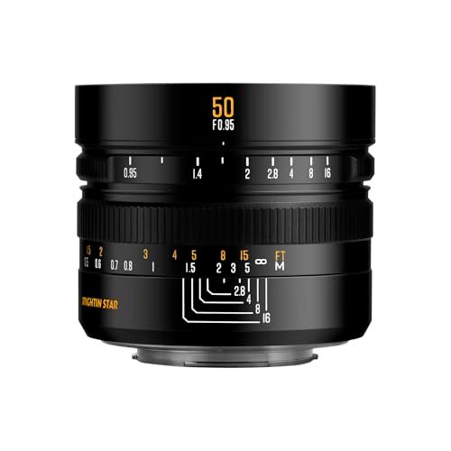Brightin Star 50mm F0.95 大口径 標準レンズ MF 単焦点レンズ Canon キヤノン EOS-Mマウントに対応 APS-C ミラーレス用 Canon キヤノン カメラ M6 M50 M5 M3 M200 M10 M1 e0ba6558