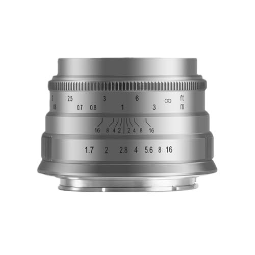 Brightin Star 35mm F1.7 大口径 MF 単焦点レンズ Canon キヤノン EOS-Mマウントに対応 APS-C ミラーレス用 Canon キヤノン カメラ M6 M50 M5 M3 M200 M10 M100 M M2 23018557