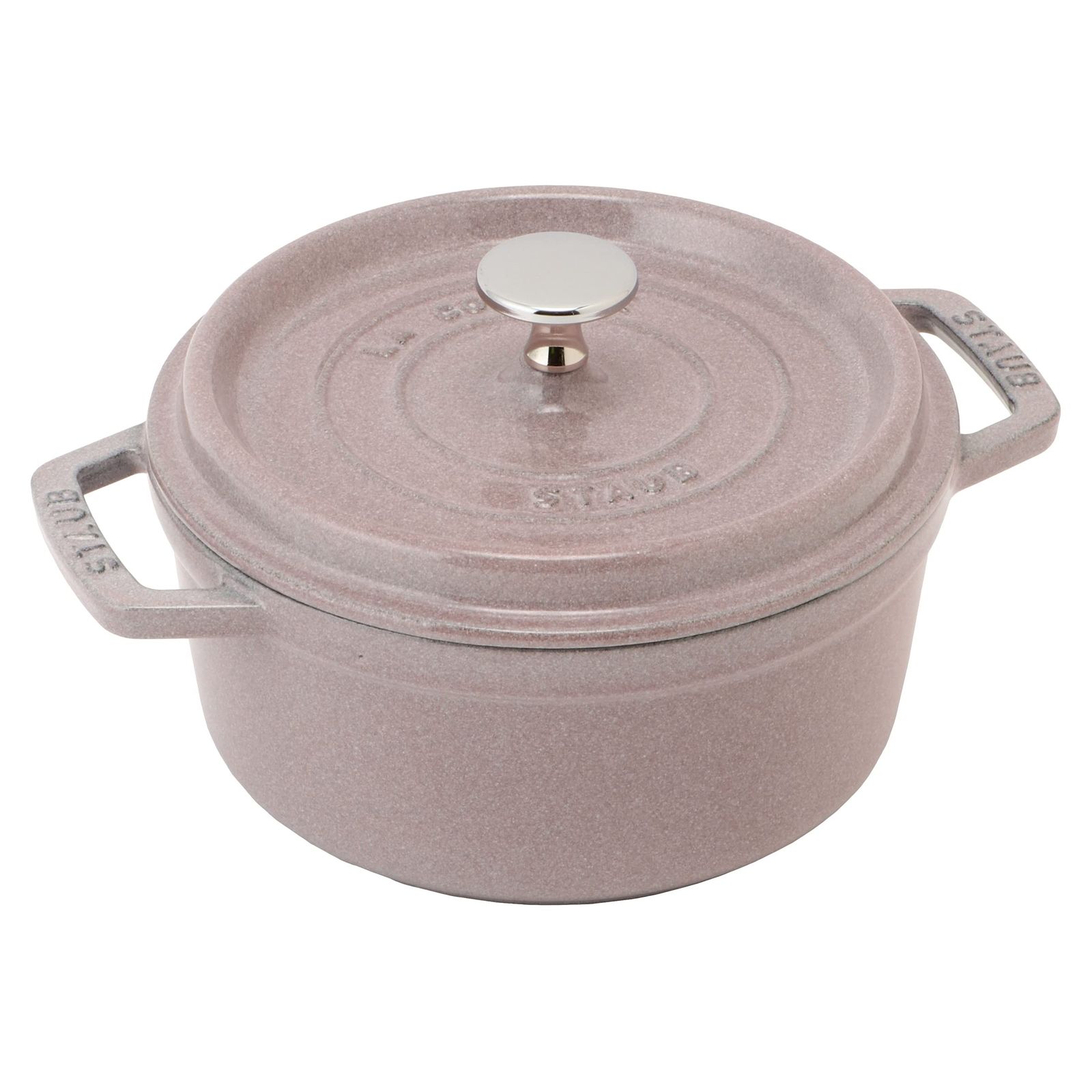 ストウブ(Staub) 「 ピコ ココット ラウンド シフォンローズ 18cm 」 両手 鋳物 ホーロー 鍋 IH対応【シリアルナンバー付き日本正規販売品】 La Cocotte Round 40508-860 ecf5a8a9