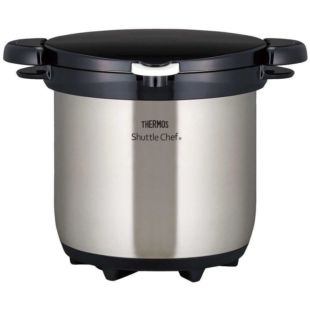 サーモス 真空保温調理器 シャトルシェフ 4.5L (4~6人用) クリアステンレス KBG-4500 CS c807ded2