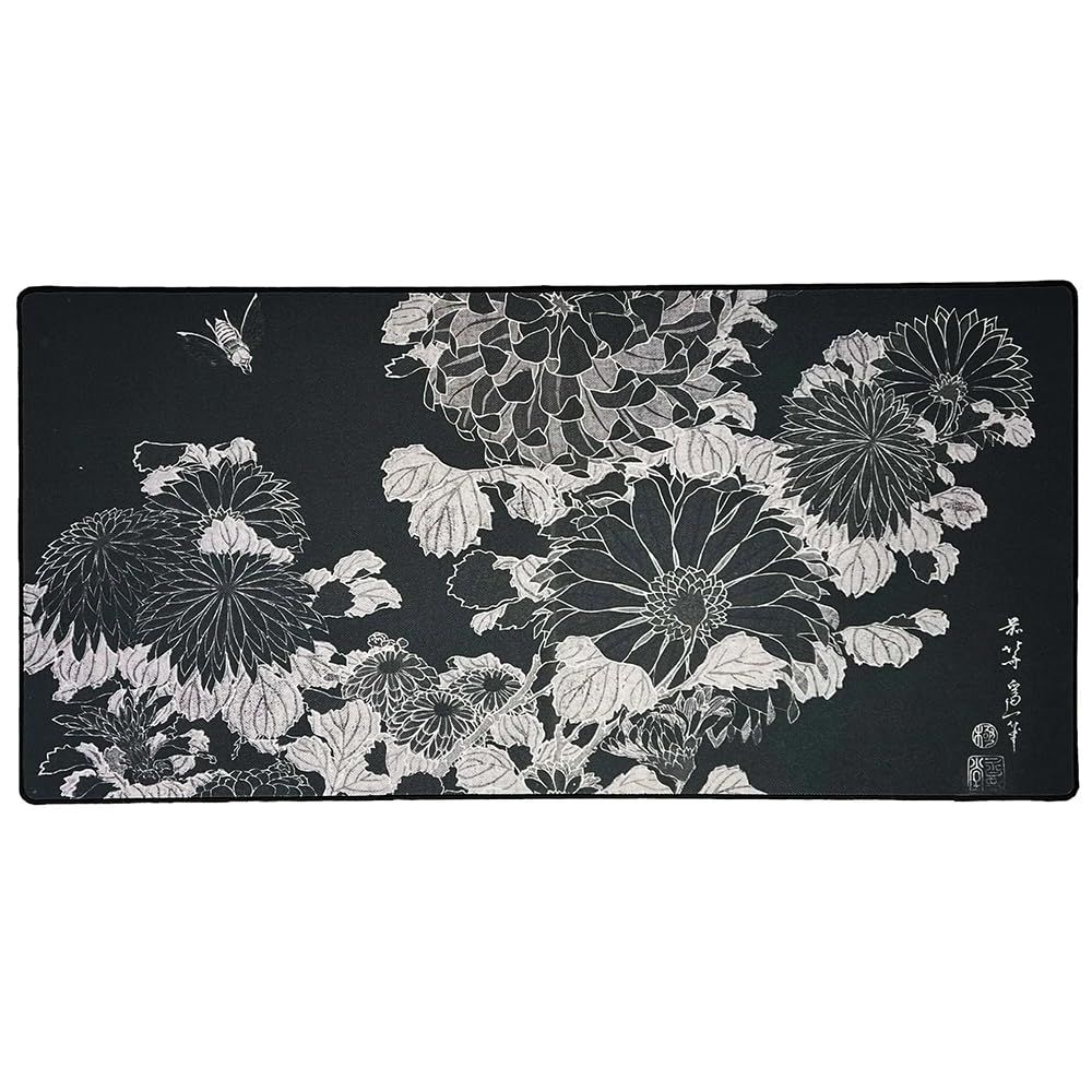 The mousepad company(ザ マウスパッドカンパニー) マウスパッド DuraGlyde Chrysanthemums and Bee (Large)