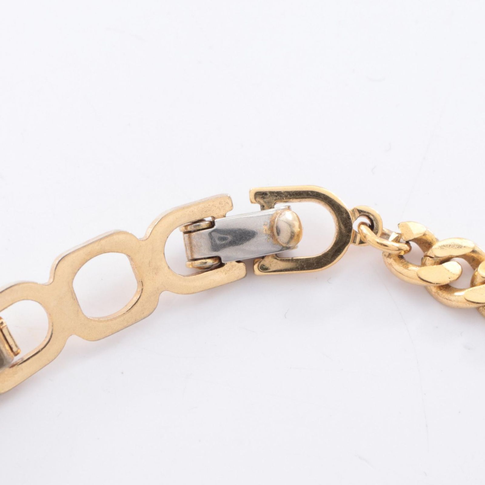 ディオール Dior ネックレス CDロゴ キヘイ GP（ゴールドメッキ 