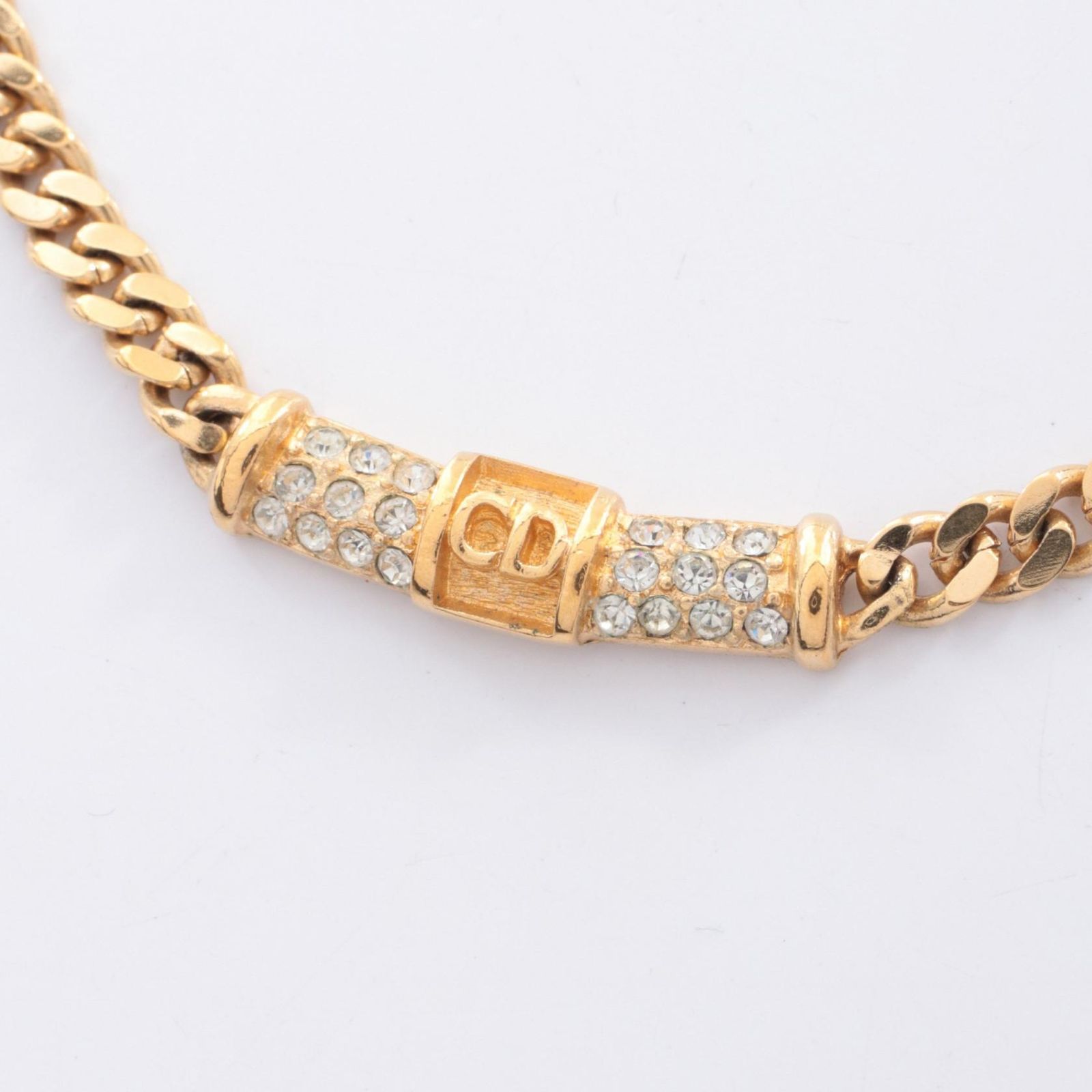 ディオール Dior ネックレス CDロゴ キヘイ GP（ゴールドメッキ 