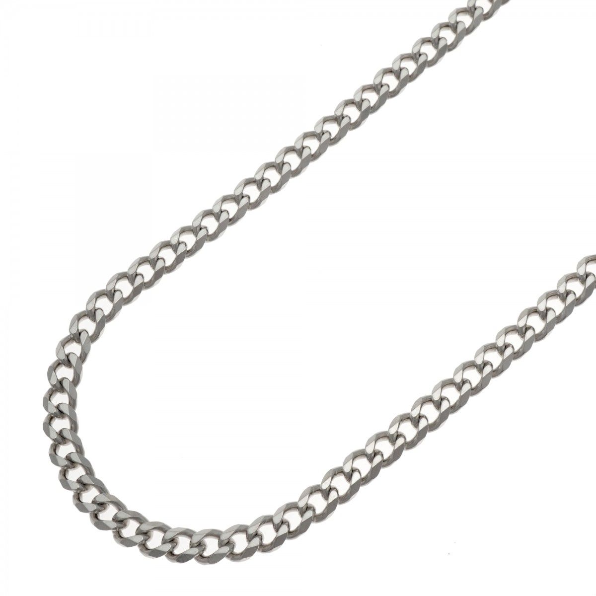 【6khe0011】喜平 ネックレス Pt850 プラチナ 8面 シングル 66.6cm 49g キヘイ【中古】メンズ レディース ユニセックス