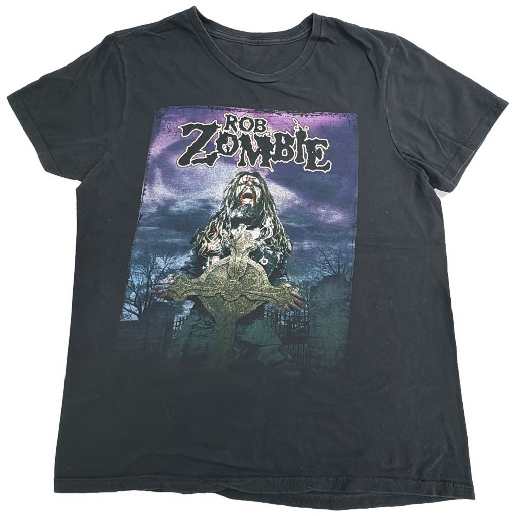 ROB ZOMBIE ロブ・ゾンビ 半袖Tシャツ ミュージシャン ブラック