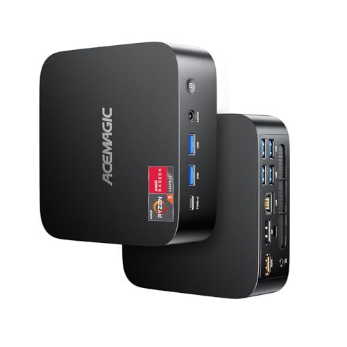 ACEMAGIC 【ミニPC K1 2026最新 AMD Ryzen 5 7430U】 32GB DDR4 512GB SSD増設可 mini pc ryzen6コア/12スレッド 4.3GHz ミニパソコン Windows 11 Pro フ dd9a08c2