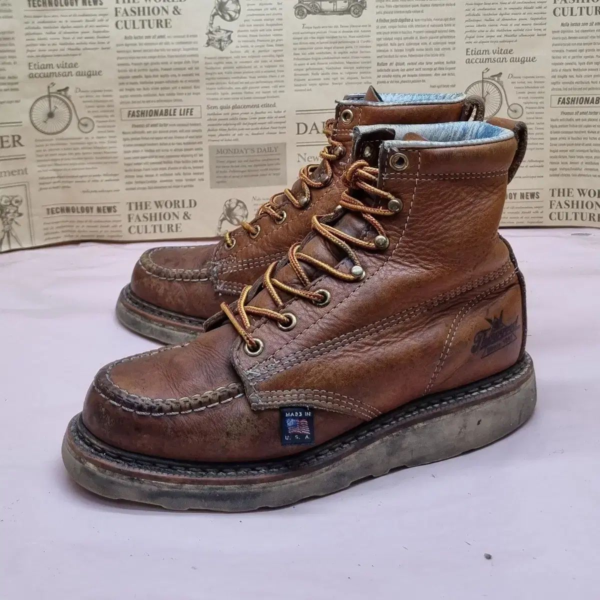 Thorogood 6インチ モックトゥブーツ 245