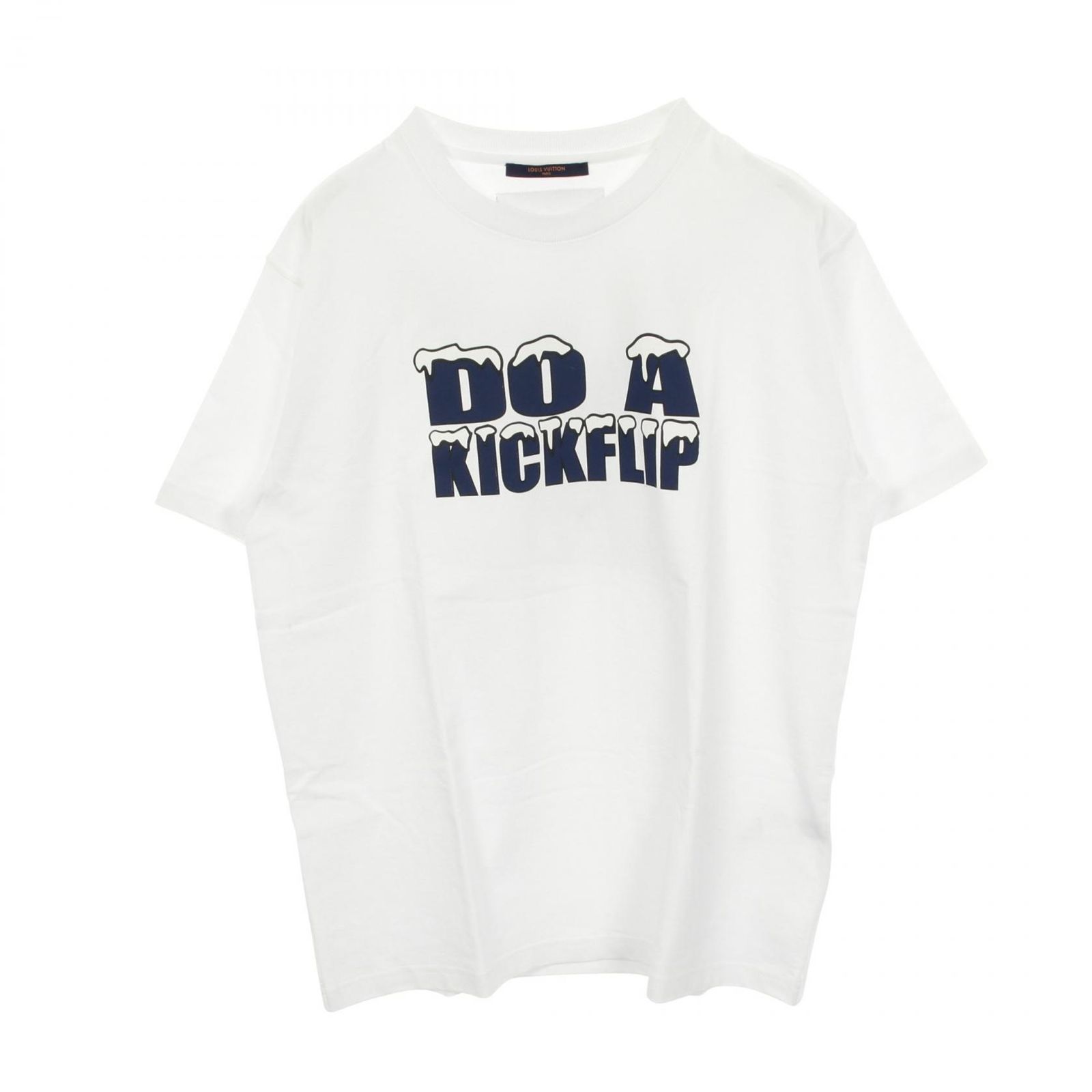 ルイ・ヴィトン LOUIS VUITTON 半袖Tシャツ ロゴプリント コットン T 