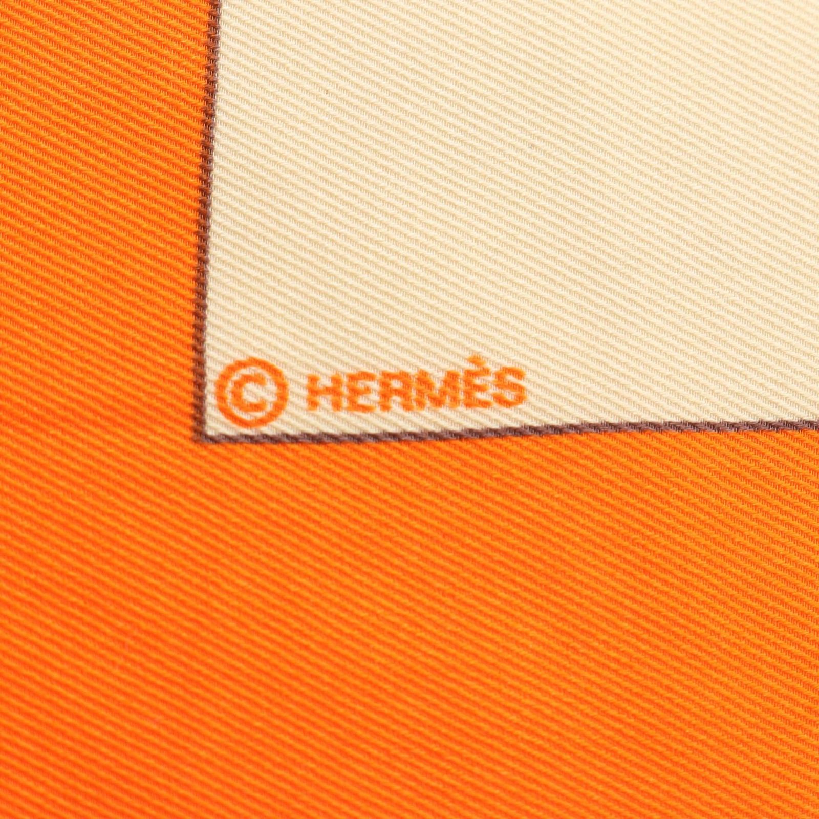 エルメス HERMES スカーフ カレ70 ZINGARO TOKYO2009 シルク カレ70