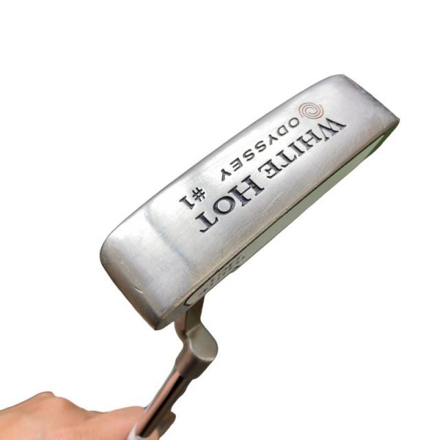 【中古】 オデッセイ WHITE HOT #1 34インチ パター PT スチール (フレックスその他) メンズ 男性用 右利き 右用 Cランク ゴルフクラブ