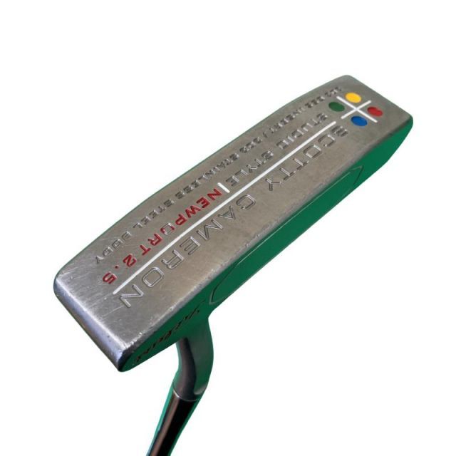 【中古】 タイトリスト SCOTTY CAMERON STUDIO STYLE NEWPORT 2.5 330G 35インチ パター PT スチール (フレックスその他) メンズ 男性用 右利き 右用 Cランク ゴルフクラブ