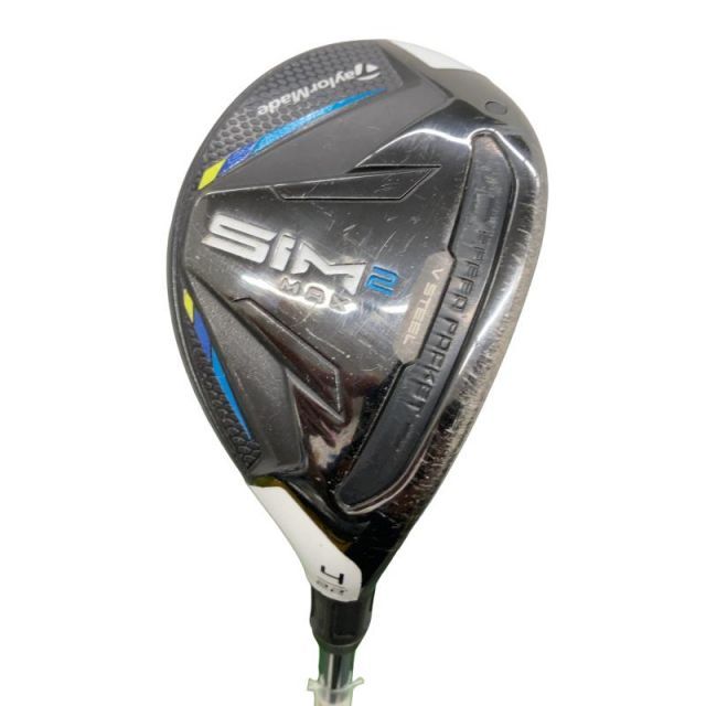 【中古】 テーラーメイド SIM2 MAX U4 ユーティリティ UT リシャフト (フレックスその他) メンズ 男性用 右利き 右用 Cランク ゴルフクラブ