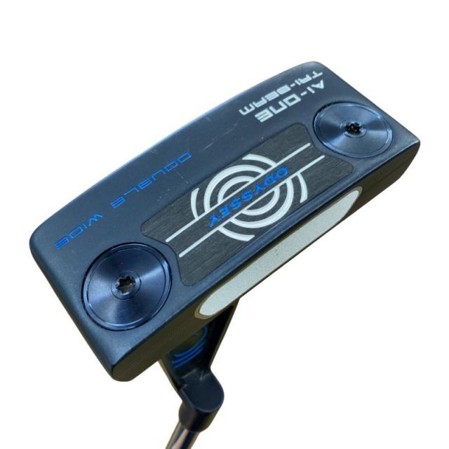 【中古】 オデッセイ Ai-ONE TRI-BEAM DOUBLE WIDE CH 34インチ パター PT STROKE LAB 90 スチール (フレックスその他) メンズ 男性用 右利き 右用 Cランク ゴルフクラブ