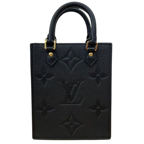 ♪Louis Vuitton ルイヴィトン モノグラムアンプラント プティット・サックプラ ICチップ M80478 ビトン ブラック
