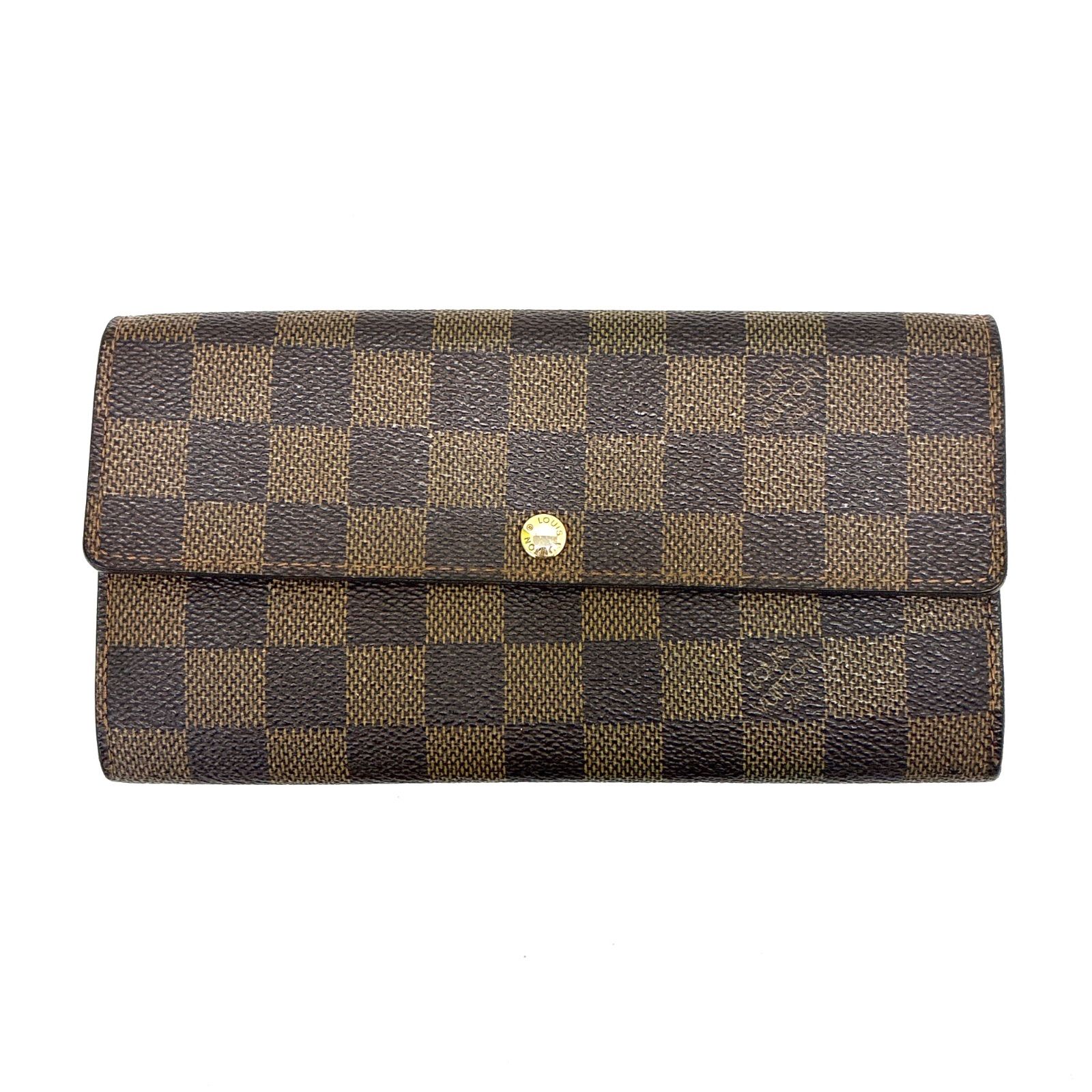 ◆LOUIS VUITTON◆ルイヴィトン ダミエ ポルトフォイユサラ 長財布 CA1079