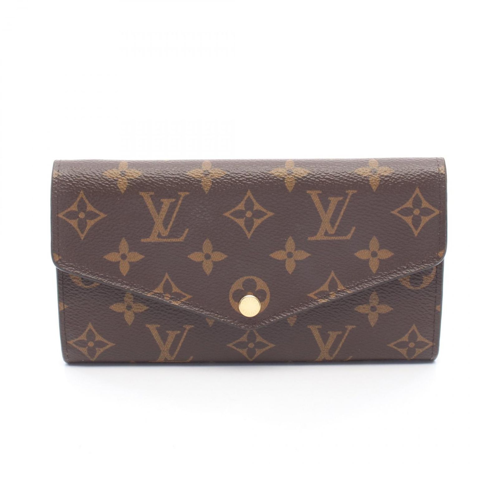 ルイ・ヴィトン LOUIS VUITTON 二つ折り長財布 ポルトフォイユ サラ モノグラム ローズバレリーヌ M62235 ローズバレリーヌ レザー ポルトフォイユ・サラ レディース
