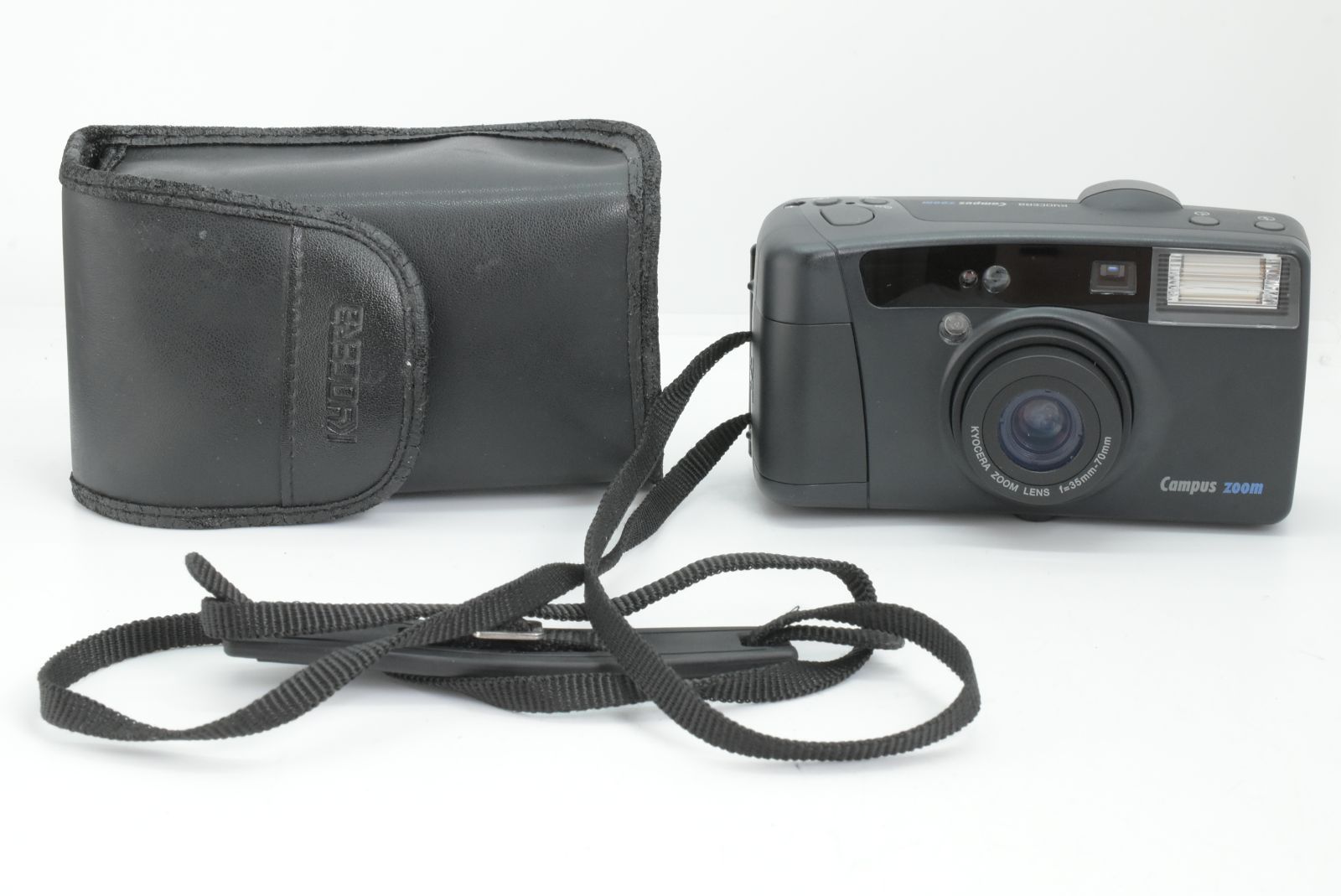 美品】KYOCERA Campus Zoom 35mm Point & Shoot Film Camera 京セラ