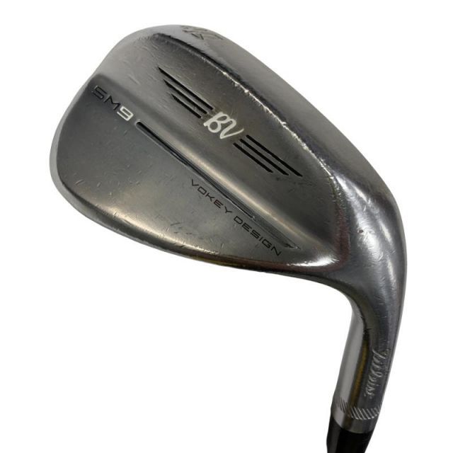 【中古】 タイトリスト VOKEY SPIN MILLED SM9 ツアークロム 54°/14°F ウェッジ WG Dynamic Gold (フレックスS) メンズ 男性用 右利き 右用 Cランク ゴルフクラブ