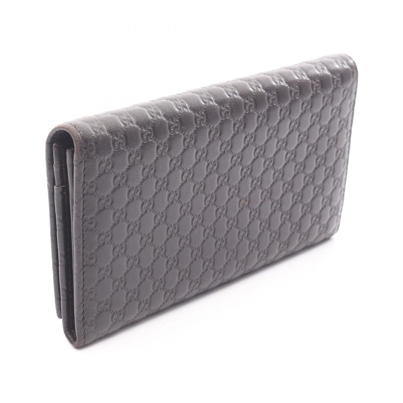 br>GUCCI グッチ/マイクログッチシマ長財布 BLK/449393/グッチ/AB