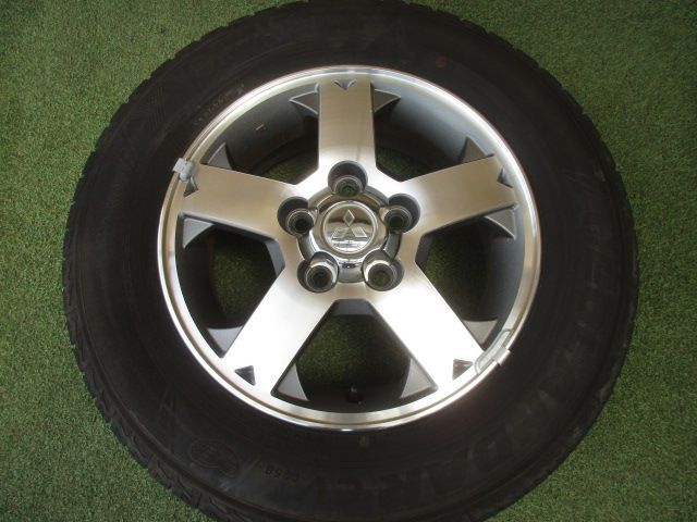 中古】 送料込み ミツビシ純正 パジェロミニ 175/80R15 ラヂアルタイヤ