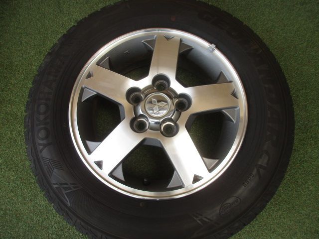 中古】 送料込み ミツビシ純正 パジェロミニ 175/80R15 ラヂアルタイヤ