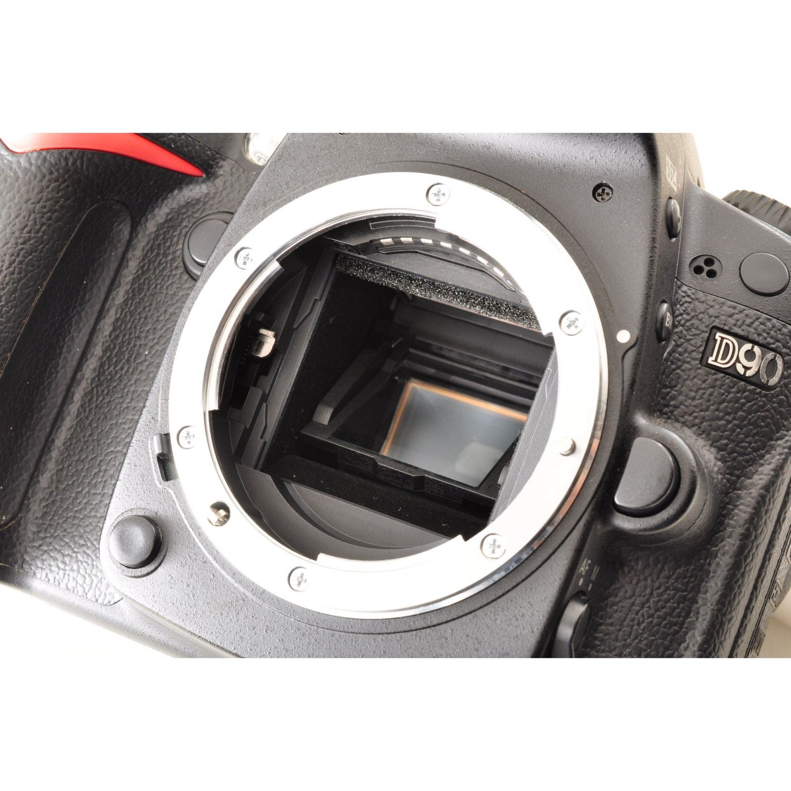 Nikon D90 12.3MP デジタル 一眼レフ カメラ ボディ ニコン シャッター