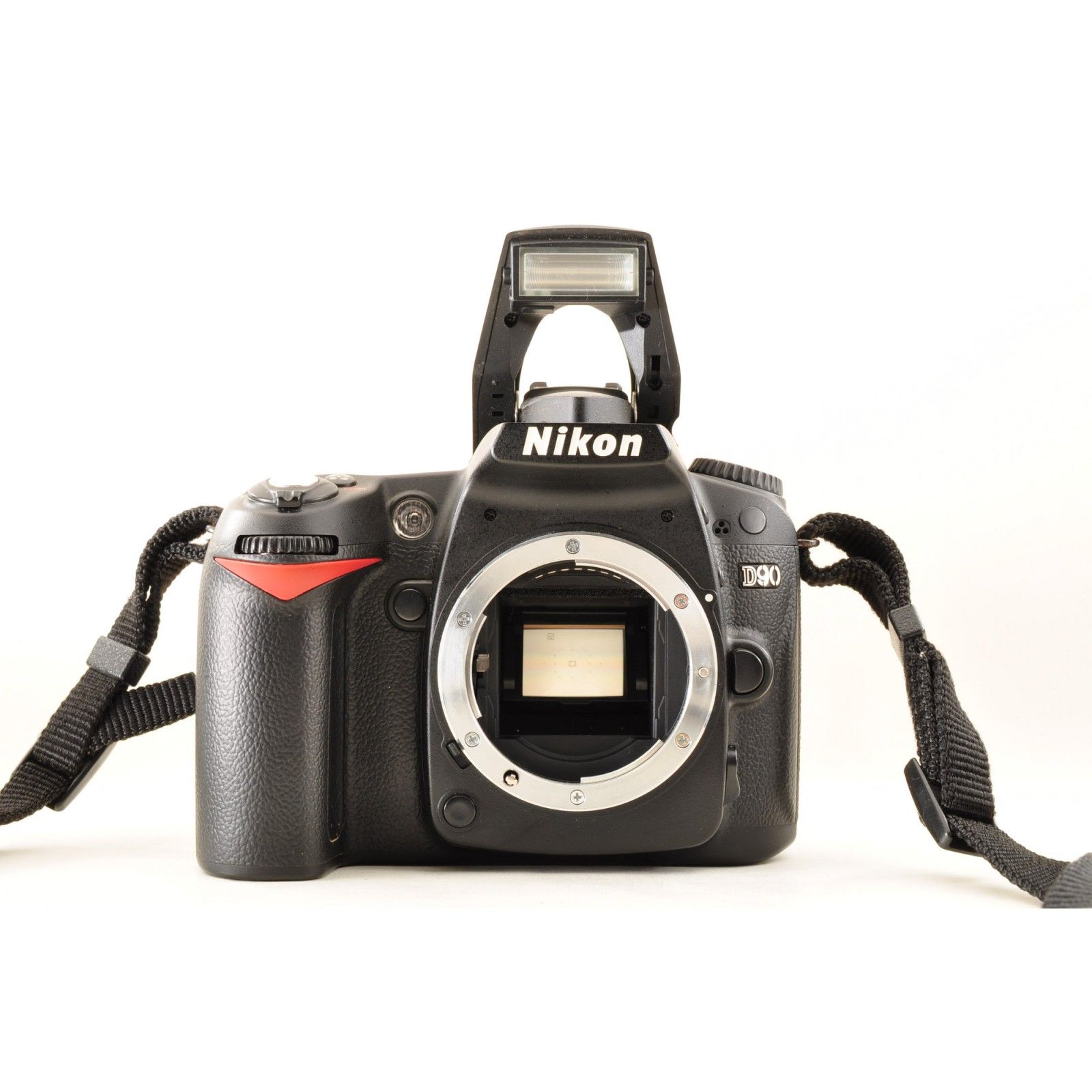 Nikon D90 12.3MP デジタル 一眼レフ カメラ ボディ ニコン シャッター