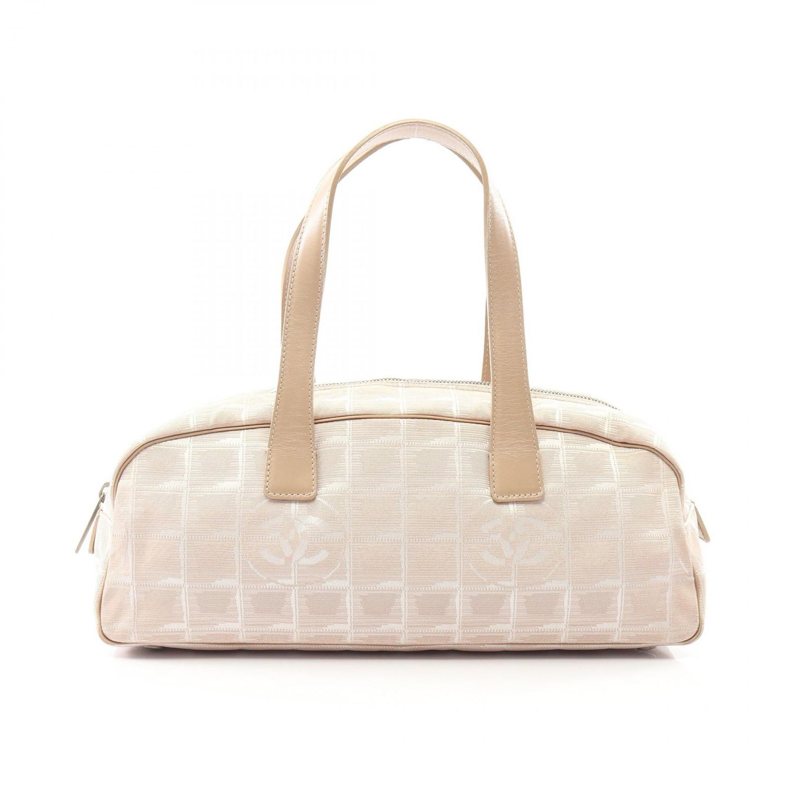 シャネル CHANEL ハンドバッグ ニュートラベルライン A15828 ベージュ レザー ニュートラベルライン ミニボストン レディース Used B