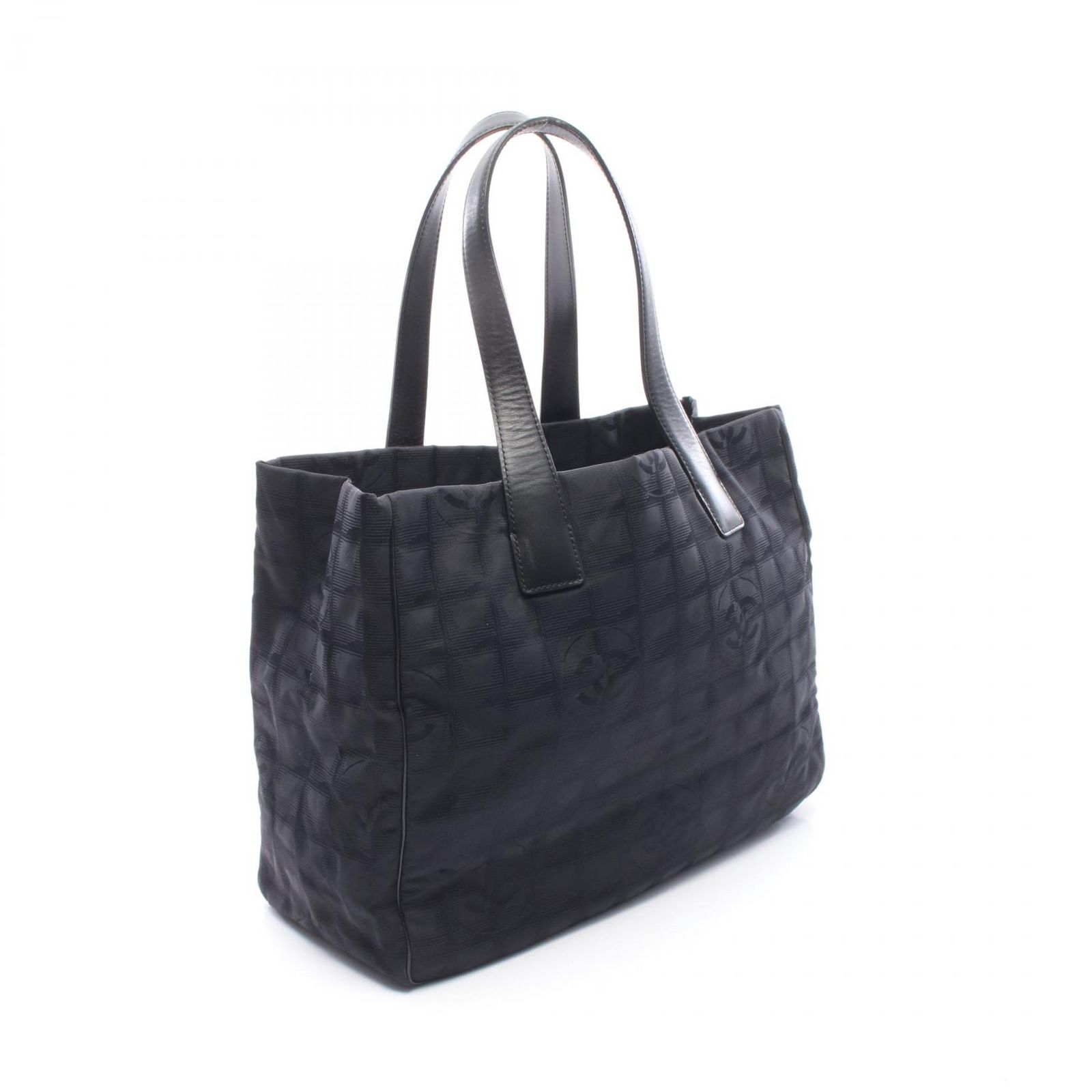シャネル CHANEL トートバッグ ニュートラベルラインMM A15991 ブラック レザー ニュートラベルライントートMM レディース Used B