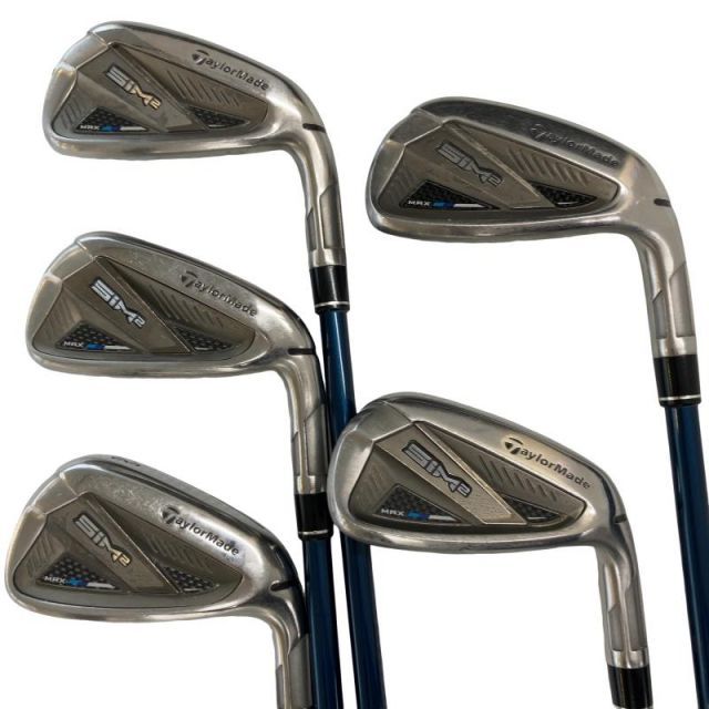 【中古】 テーラーメイド SIM2 MAX 5S アイアンセット IR TENSEI BLUE TM60(SIM2 IR) (フレックスS) メンズ 男性用 右利き 右用 Cランク ゴルフクラブ