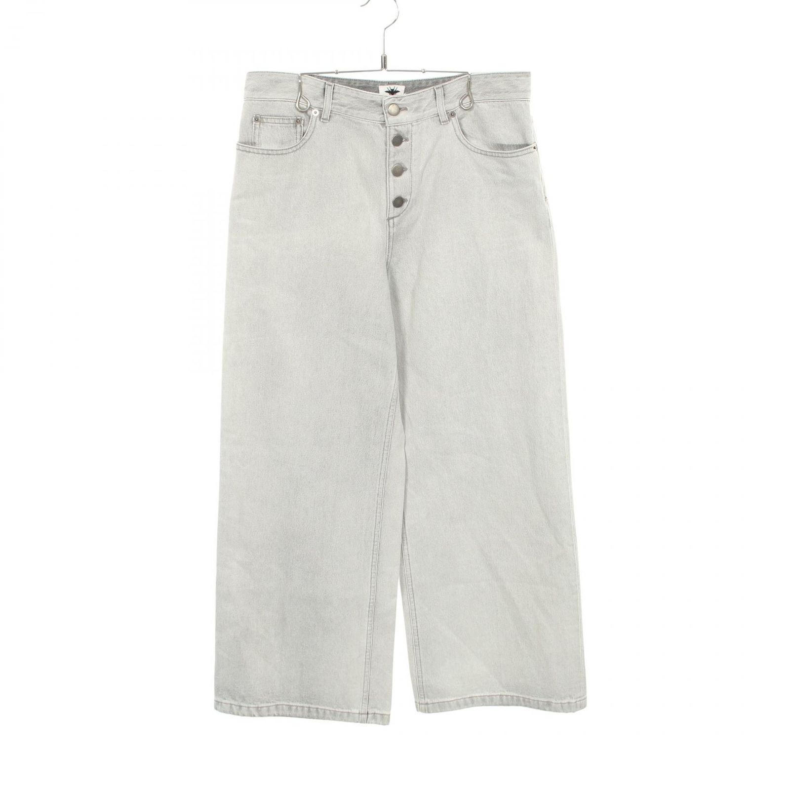 ディオール Dior デニムパンツ ワイド コットン パンツ レディース Used A