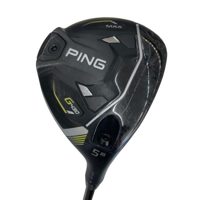 【中古】 ピン G430 MAX 5W フェアウェイウッド FW ALTA J CB BLACK(FW) (フレックスSR) メンズ 男性用 右利き 右用 Cランク ゴルフクラブ