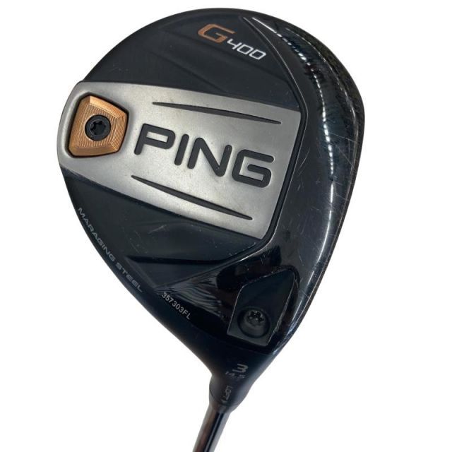 【中古】 ピン G400 3W フェアウェイウッド FW リシャフト (フレックスその他) メンズ 男性用 右利き 右用 Cランク ゴルフクラブ